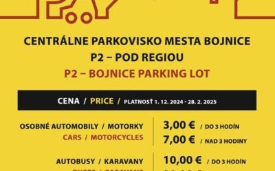 Parkovisko pod Régiou – zimný režim