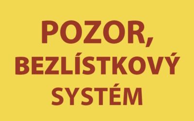 Bezlístkový systém na mestskom parkovisku za Kultúrnym centrom